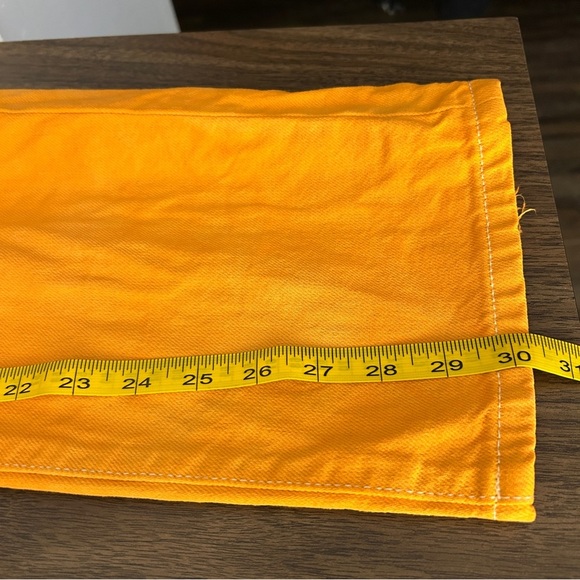 💕 BDG cowgirl Orange Jeans 28x31 - Picture 13 of 14